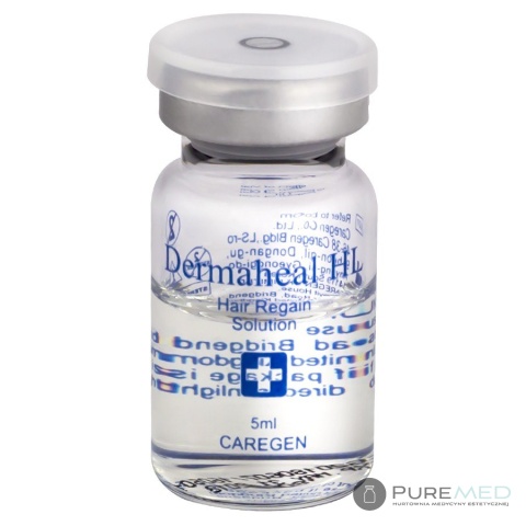 dermaheal hl anti-hair loss ampoule, thickens, nourishes, stimulates hair growth, needle and micro-needle mesotherapy