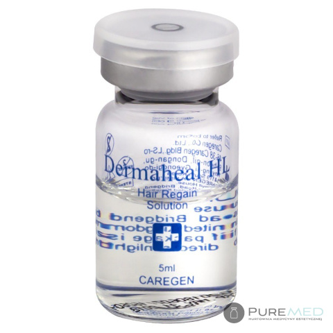dermaheal HL mesotherapy of the scalp, stimulation of hair growth, hair nourishment, hair hydration, more volume