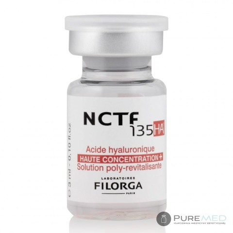 Preparation for mesotherapy, reduces the signs of aging, regenerates and nourishes the skin. Fillmed Filorga NCTF 135 HA 3ml