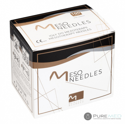 Mesotherapy needles 30G x 1/6" (0.3 x 4mm) 100 pcs