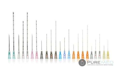 dermatological cannulas 10 pieces 22G (0.7) x50mm