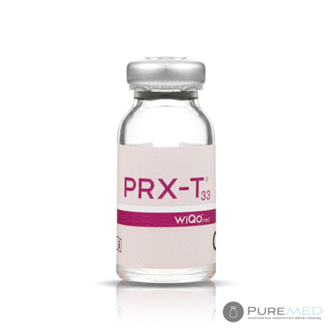 PRX T33 chemical peeling set cardboard box 5 ampoules mesotherapy reduction of stretch marks skin firming biorevitalization