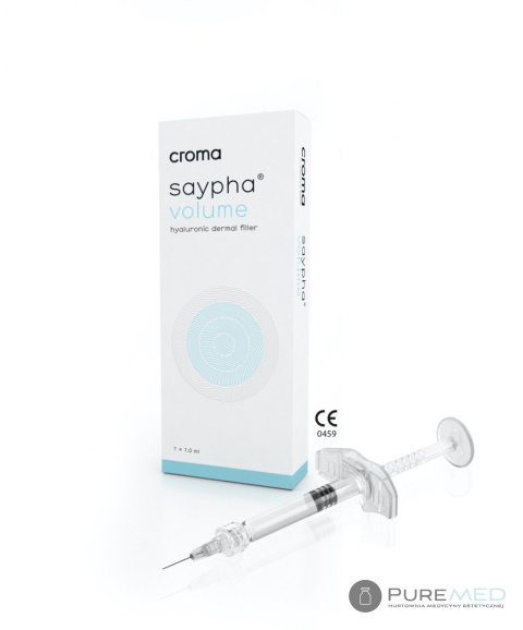 Saypha Volume hyaluronic acid without lidocaine capacity 1 ml from the well-known company CROMA very good filler at an price