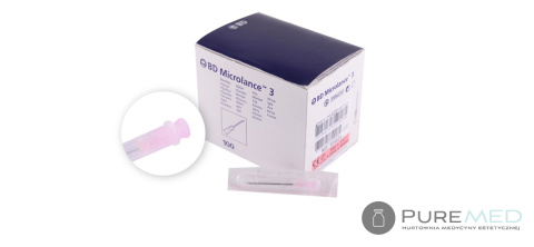 Special injection needles BD Microlance 3 18G 1 1/2 "100 pcs