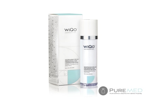 WIQO nourishing and moisturizing face cream for normal and combination skin EXP: 04-2027