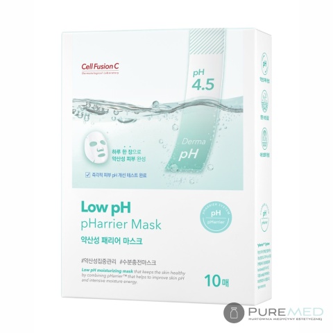 Cell Fusion C Low pH pHarrier Mask – Deeply moisturizing sheet mask 25 g x 10 szt