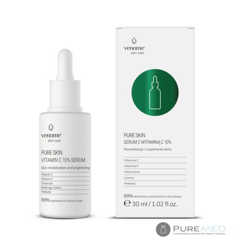 Venome Pure Skin – Vitamin C Serum 10% 30 ml